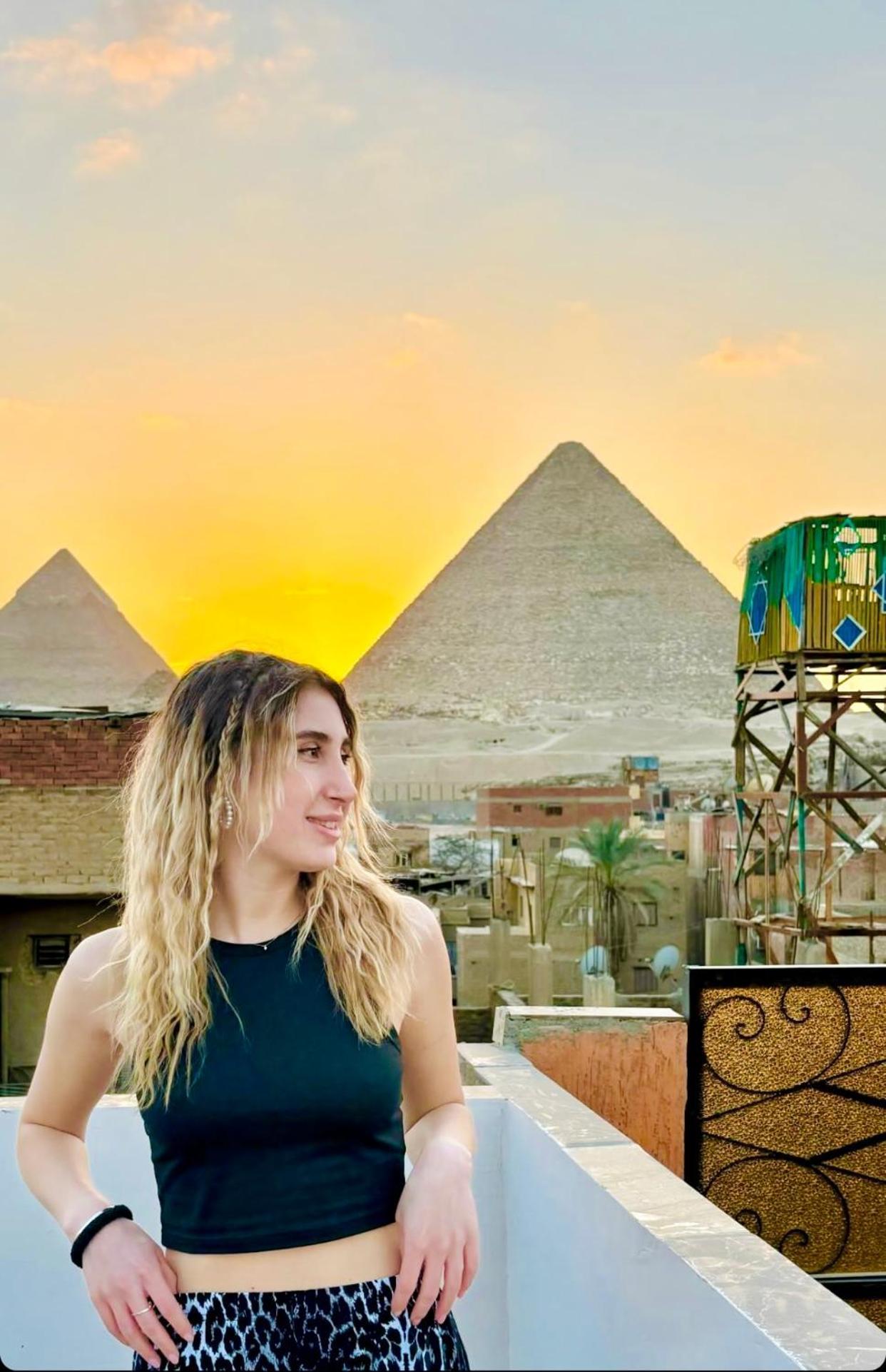 Апартаменты Horus Pyramids View Каир Экстерьер фото