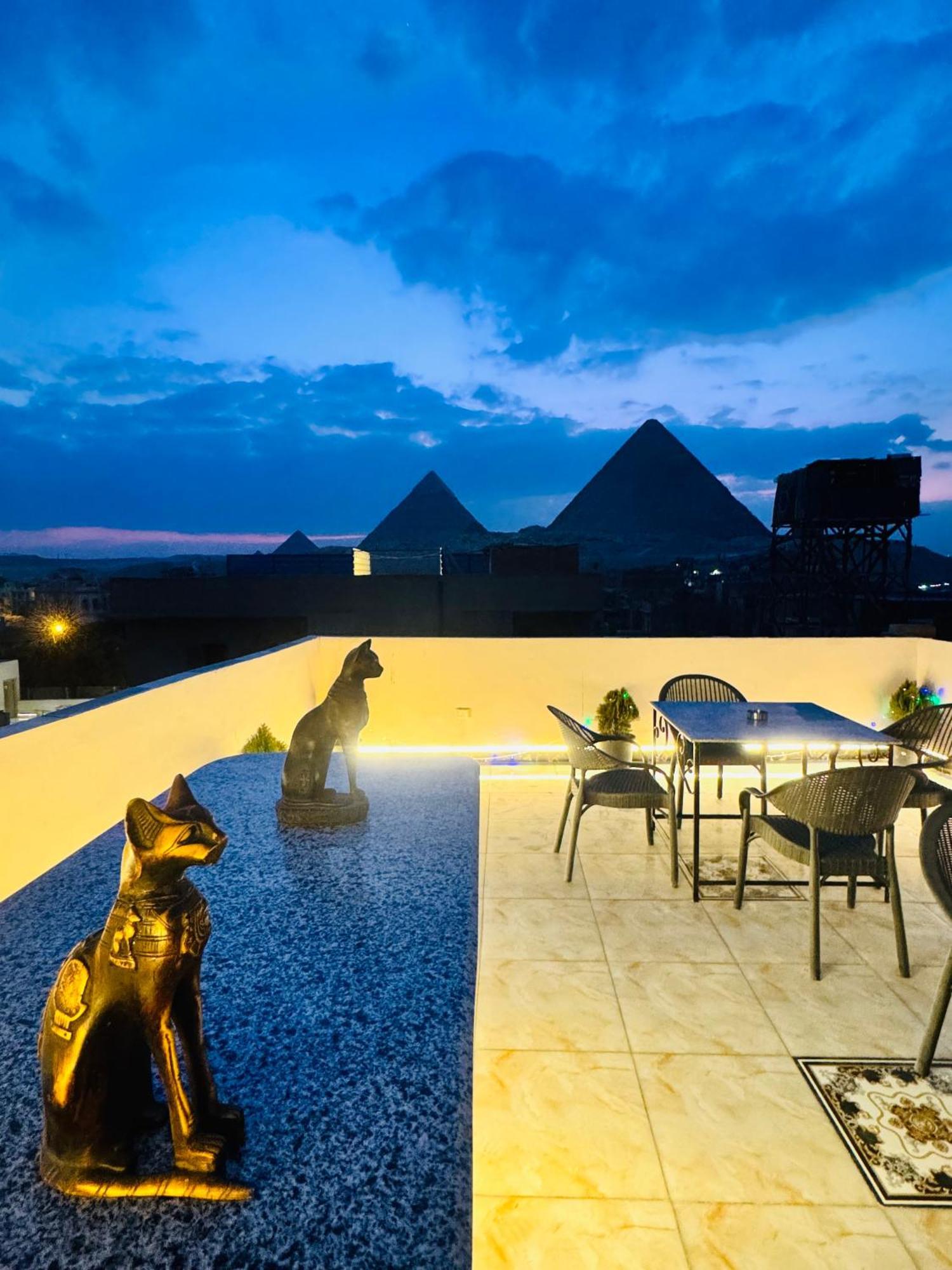 Апартаменты Horus Pyramids View Каир Экстерьер фото