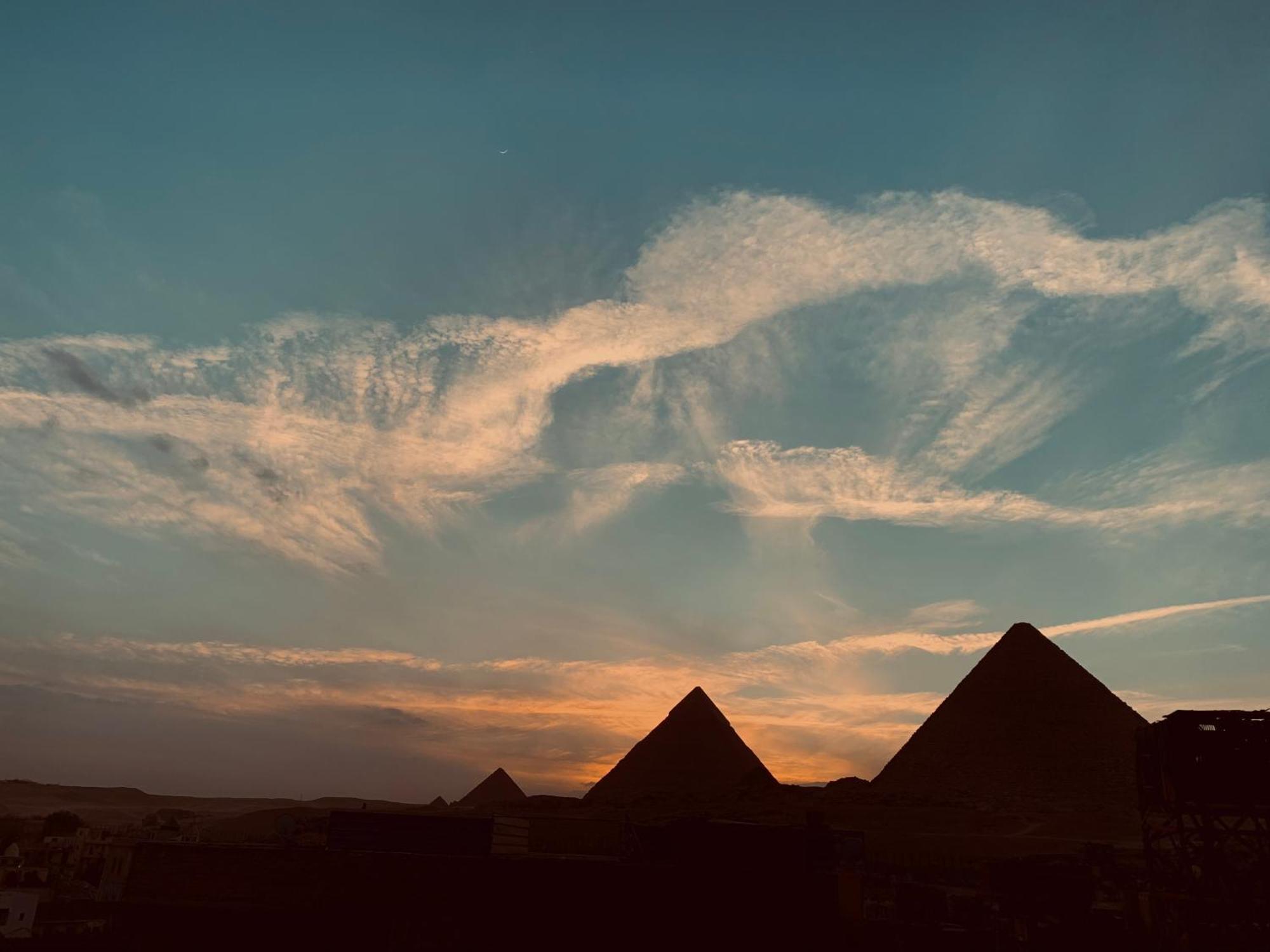 Апартаменты Horus Pyramids View Каир Экстерьер фото