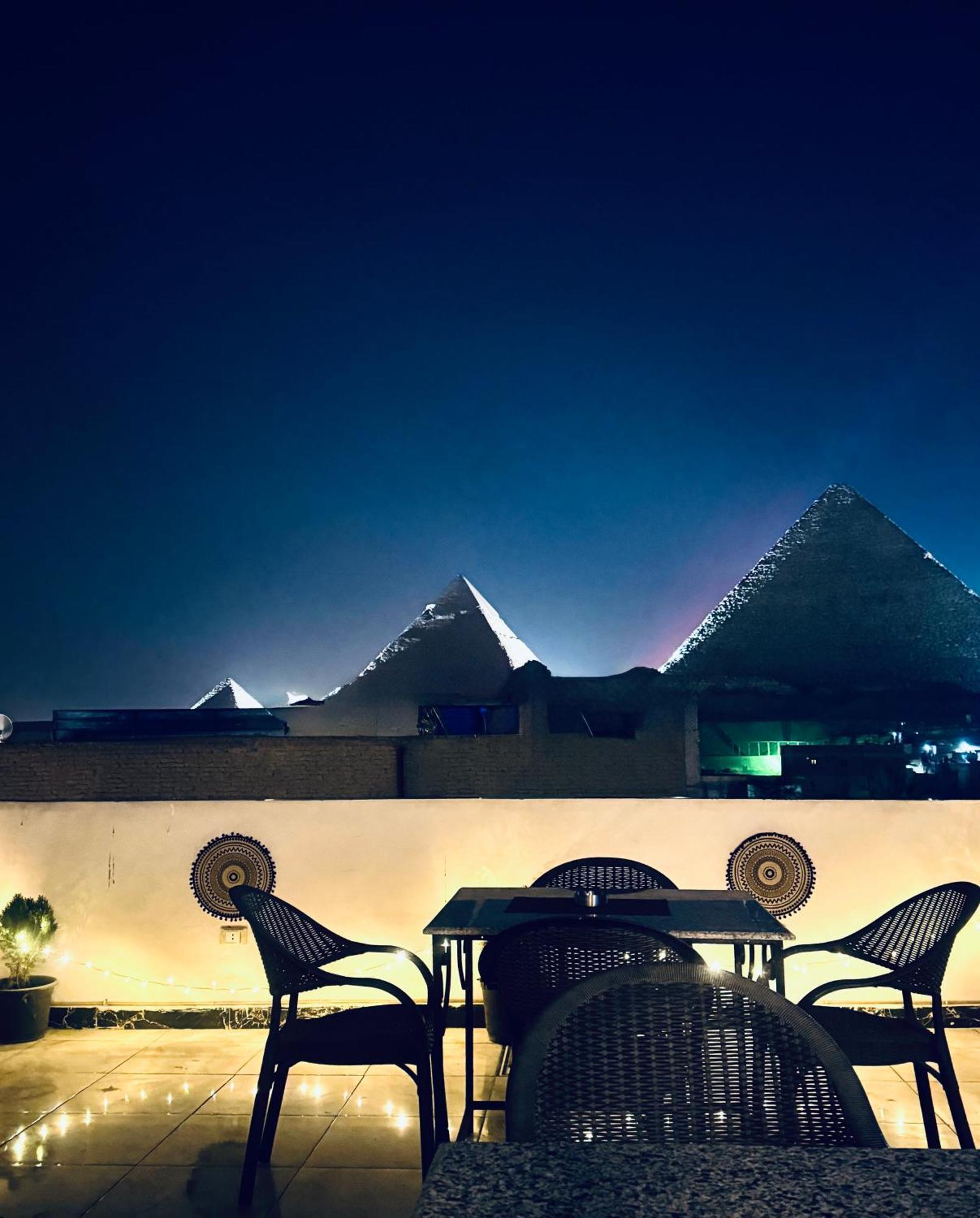 Апартаменты Horus Pyramids View Каир Экстерьер фото